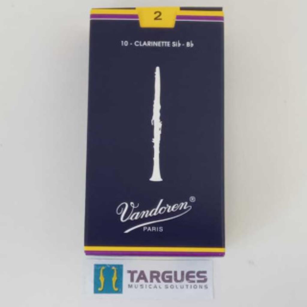 PALHETA TRADICIONAL 2 P/ CLARINETE Sib- Bb CR102 VANDOREN