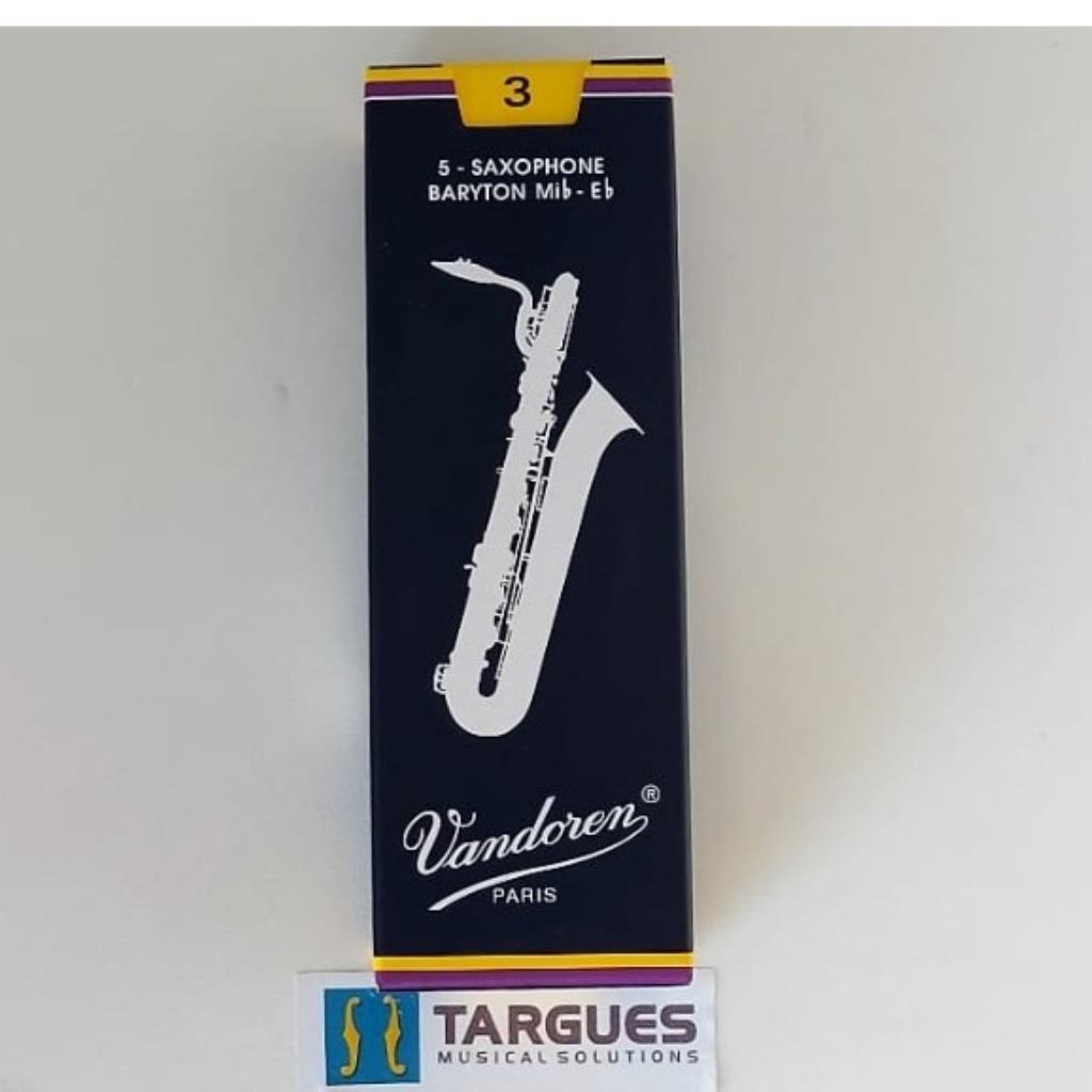 PALHETA TRADICIONAL 3 P/ SAX  BARITONO SR243 VANDOREN