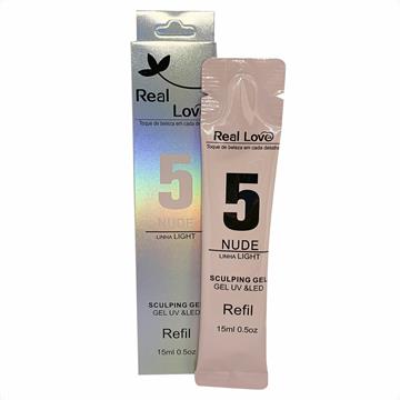 SACHE GEL REAL LOVE 05 NUDE 15ML (REFIL)