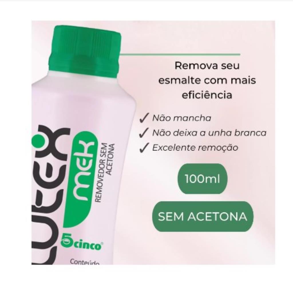 LUTEX MEK REM S/ACETONA 100ML