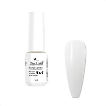ESMALTE EM GEL 3 EM 1 REAL LOVE 5 ML