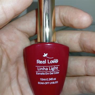 REAL LOVE ESM TONS VERMELHOS  005 10ML