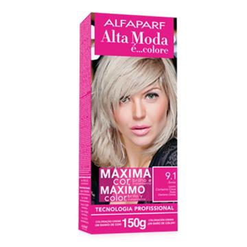 TINT ALTA MODA 9.1 LOURO CLARIS CINZA 150G
