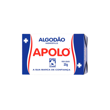 ALGODÃO APOLO CAIXINHA 25gr