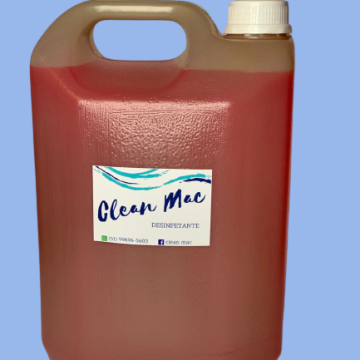 Desinfetante Frutas Vermelhas Clean Mac 5 Litros