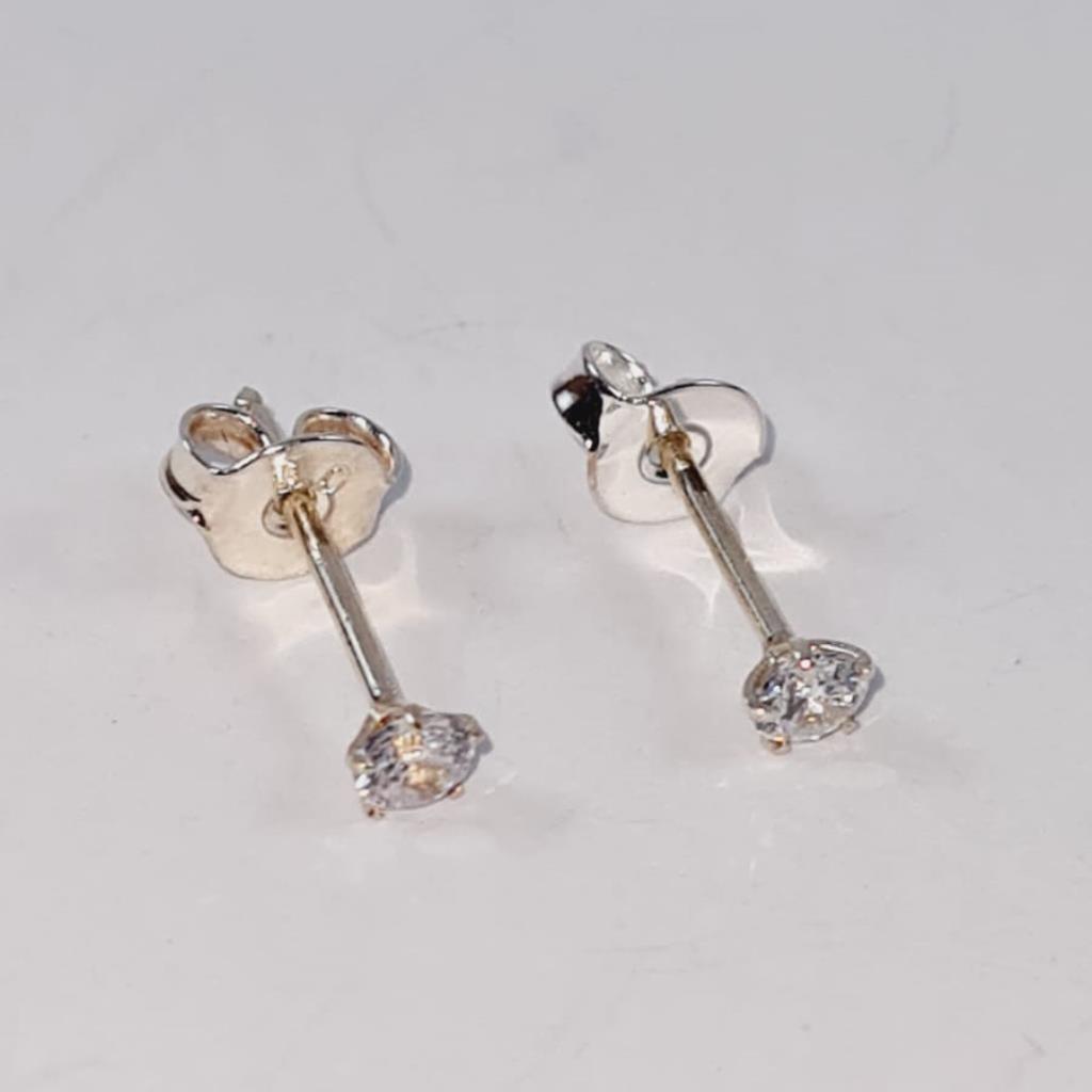 BRINCO ZIRCÔNIA REDONDA 3 MM