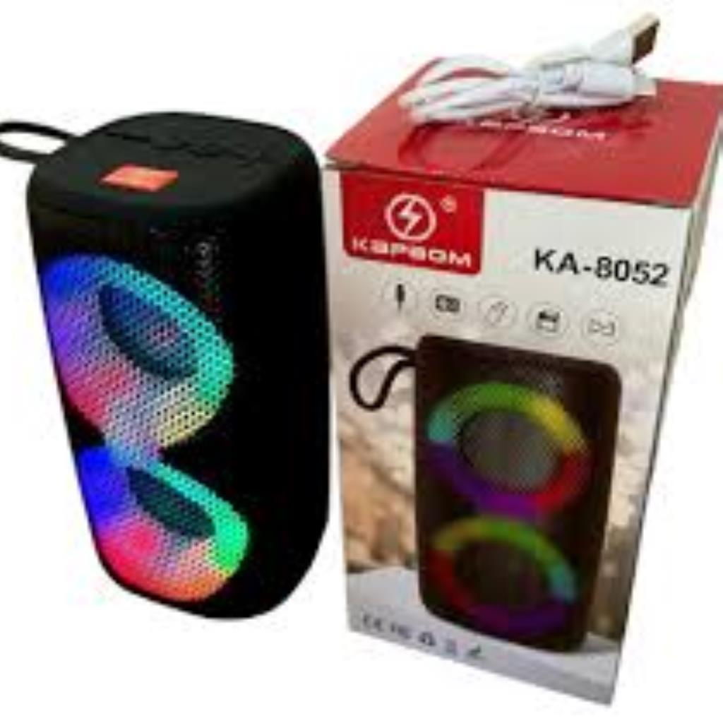 Caixa de Som KapBom KA-8052 Bluetooth com LED Colorido 30W