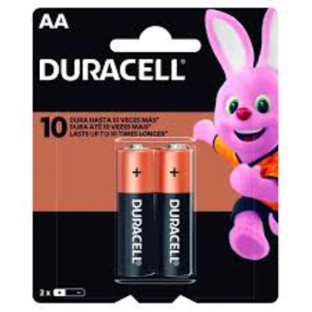 Pilha Duracell Alcalina AAA 2 unidades