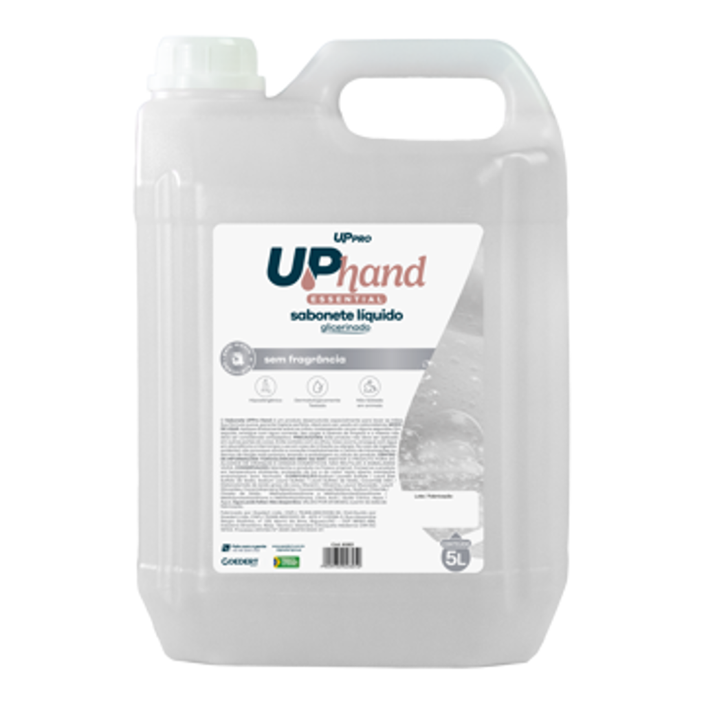SABONETE LIQUIDO UP HAND NEUTRO 5L NOBRE