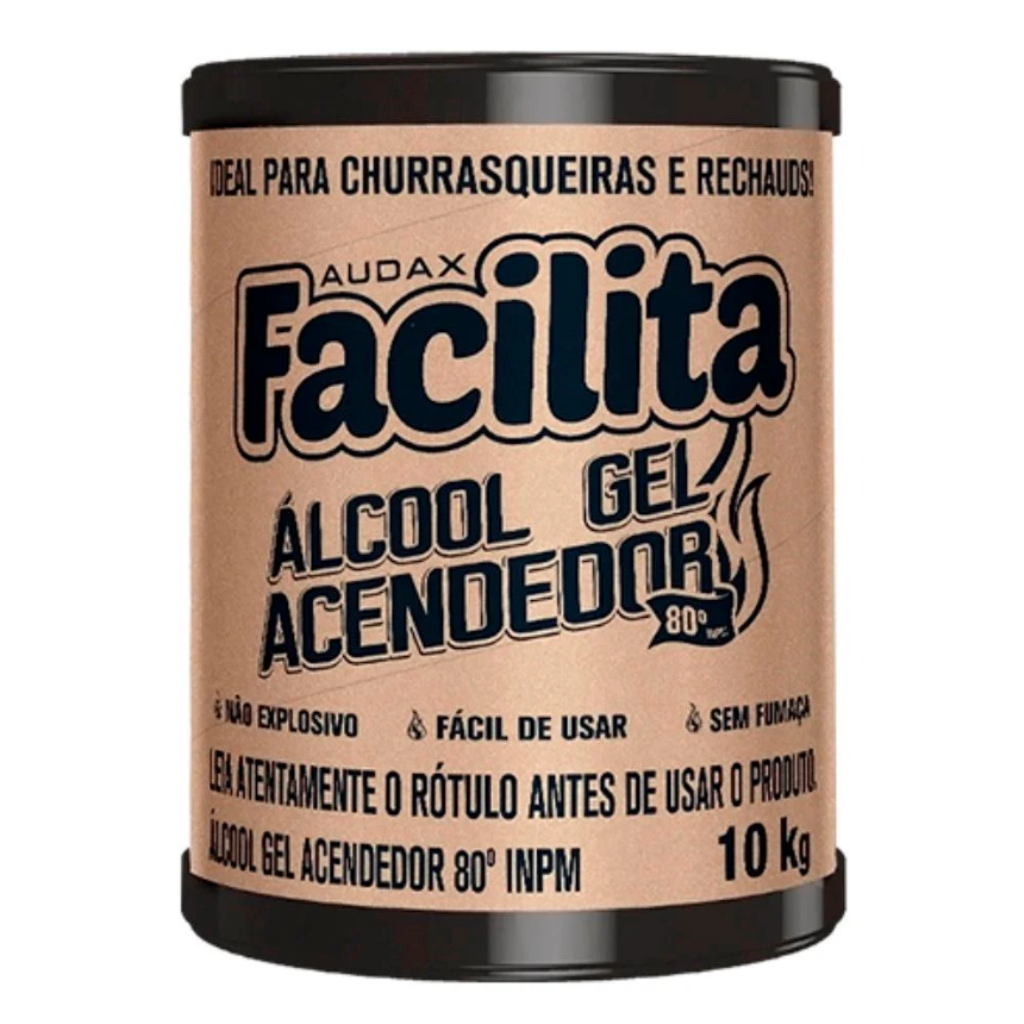 ALCOOL GEL ACENDEDOR 80 BARRICA 10K AUDAX