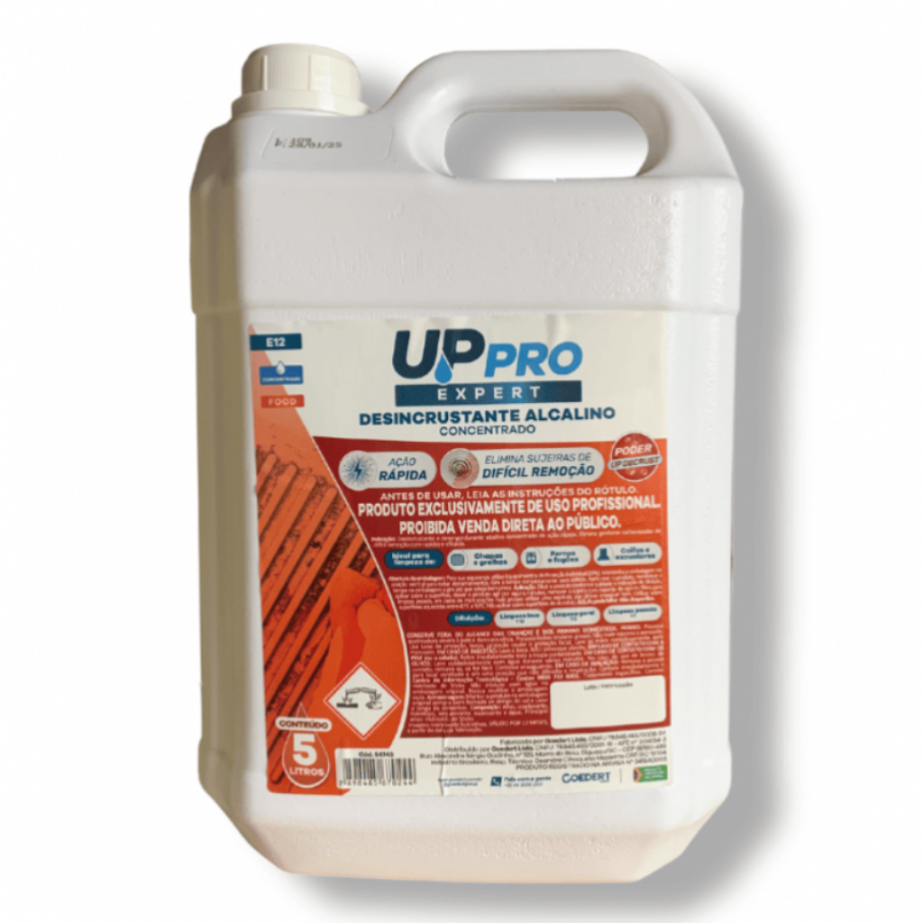 DESINCRUSTANTE ALCALINO CONCENTRADO E12 UPPRO 5L GOEDERT
