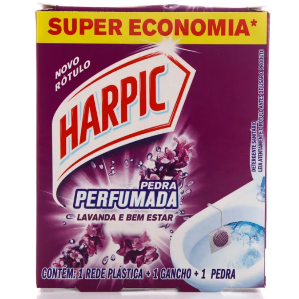 PEDRA SANITARIA LAVANDA HARPIC