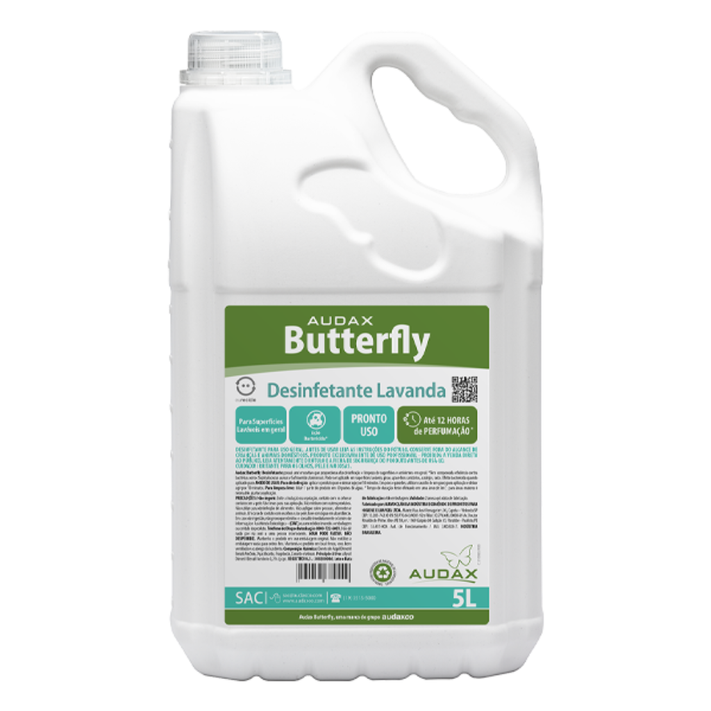 DESINFETANTE BUTTERFLY LAVANDA AUDAX 5L