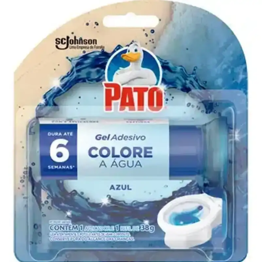 APARELHO ADESIVO PATO GEL AZUL 6 DISCOS