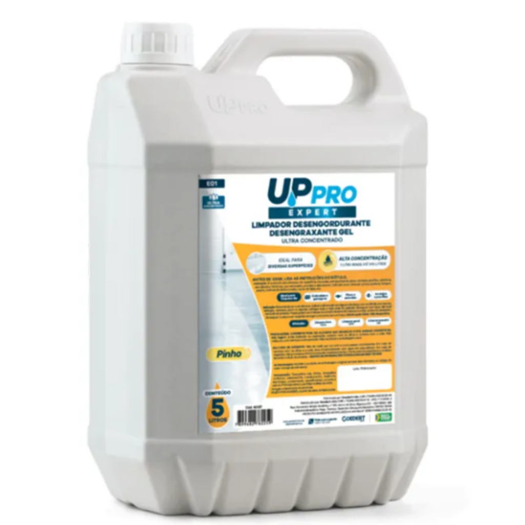 LIMPADOR ULTRA CONC. DE PISOS DESENGORDURANTE DESENGRAXANTE GEL UPRRO 5L NOBRE