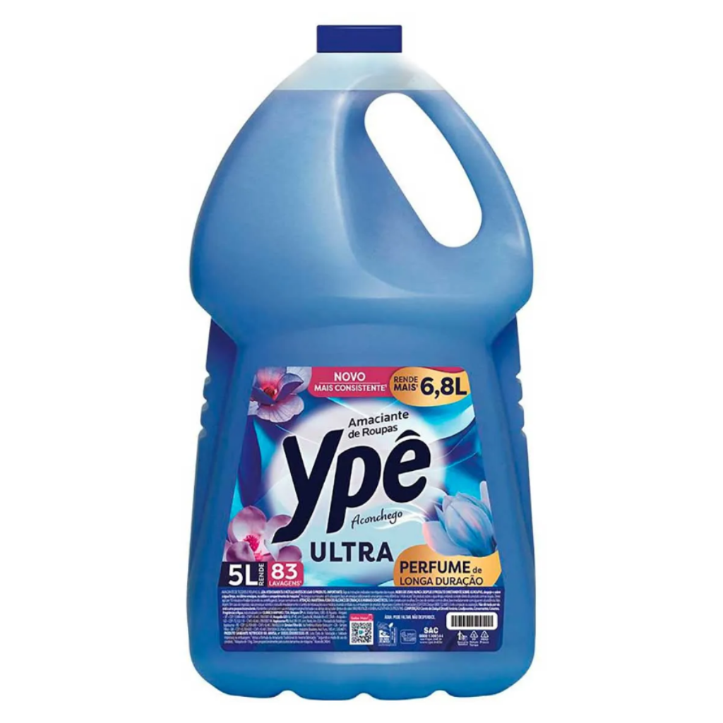 AMACIANTE DE ROUPAS YPE ULTRA ACONCHEGO 5L