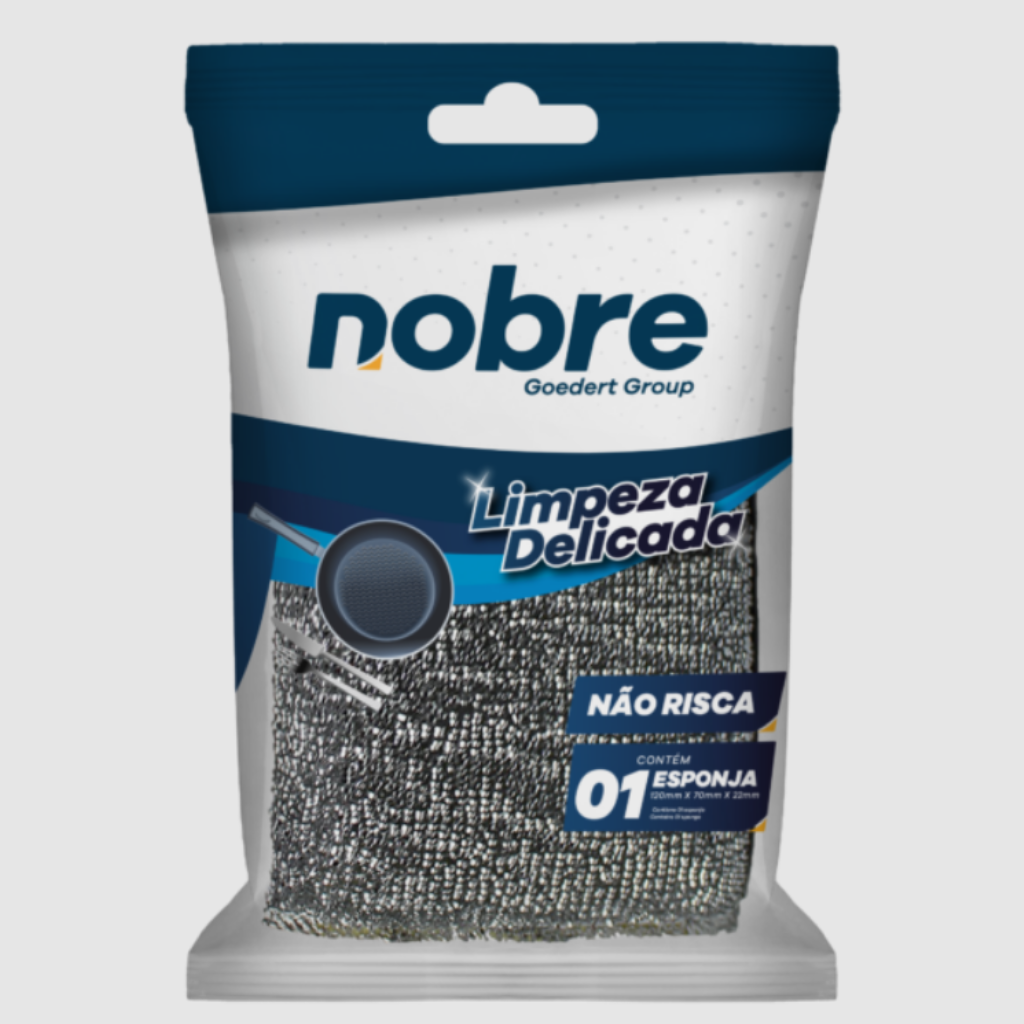 ESPONJA ANTI RISCO LIMPEZA DELICADA NOBRE