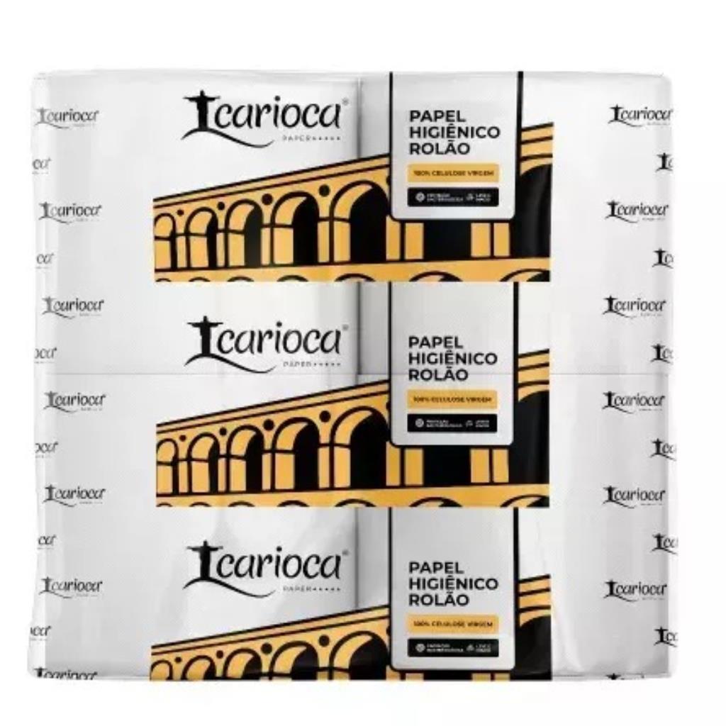 PAPEL HIGIENICO ROLAO FOLHA SIMPLES  PREMIUM 150M PCT 8UN RIO SAMPA