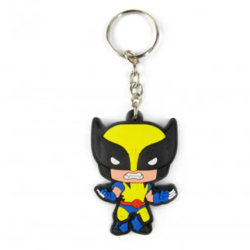 Chaveiro Wolverine de Borracha