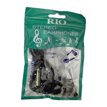 FONE SUPER BASS RIO COM MICROFONE - PRETO