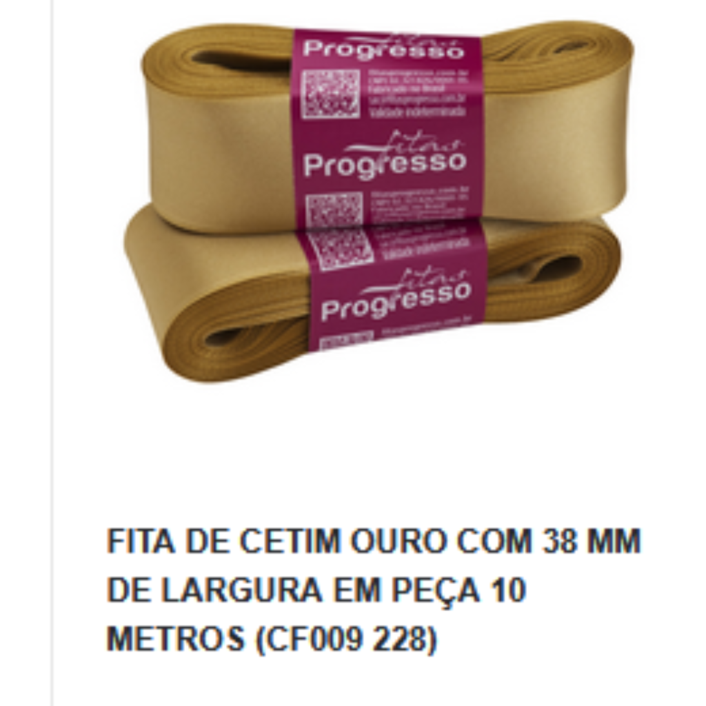 FITA CETIM N09 OURO COR228 ( 38MMX10M)