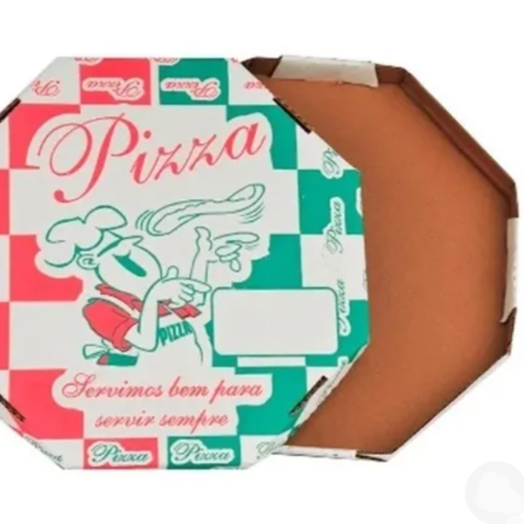 CAIXA DE PIZZA 35 CM FARDO 25 UNIDADES