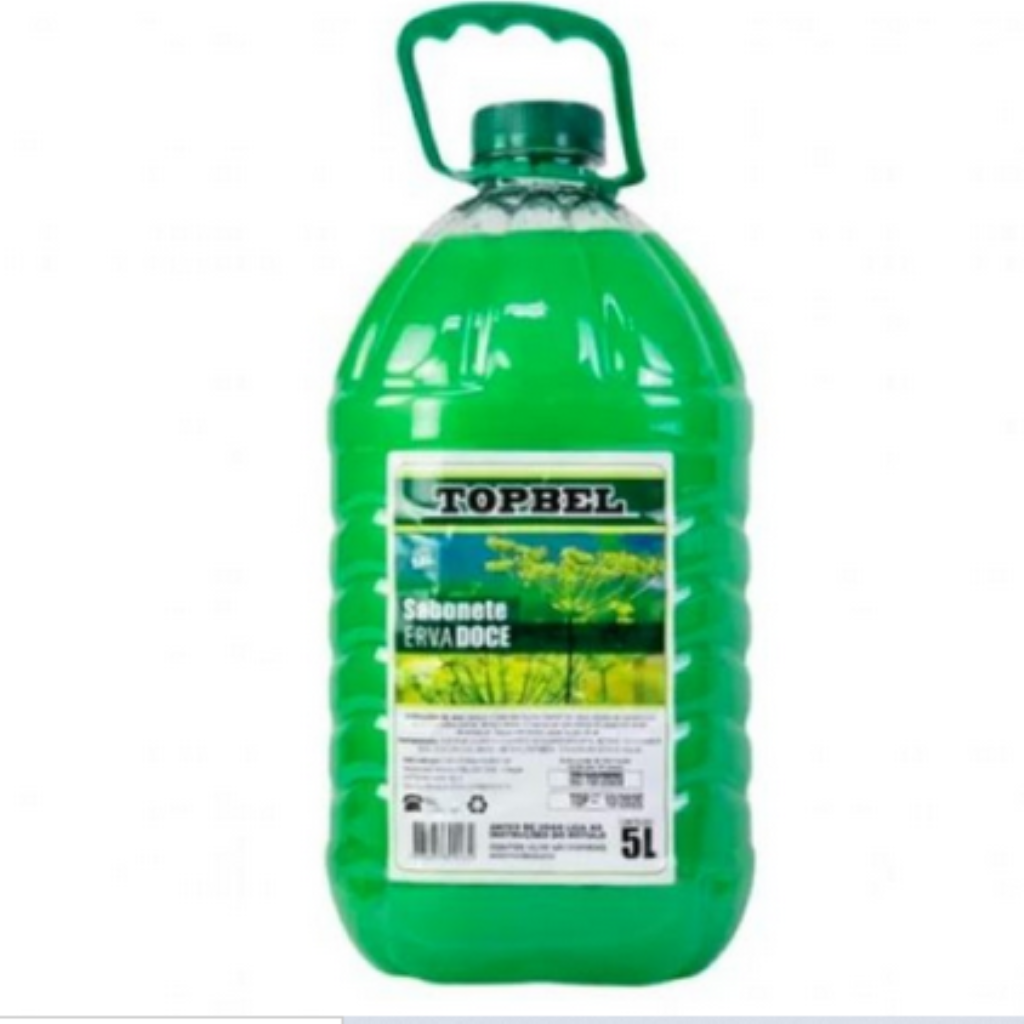 SABONETE LIQUIDO TOPBEL ERVA DOCE 5 LITROS