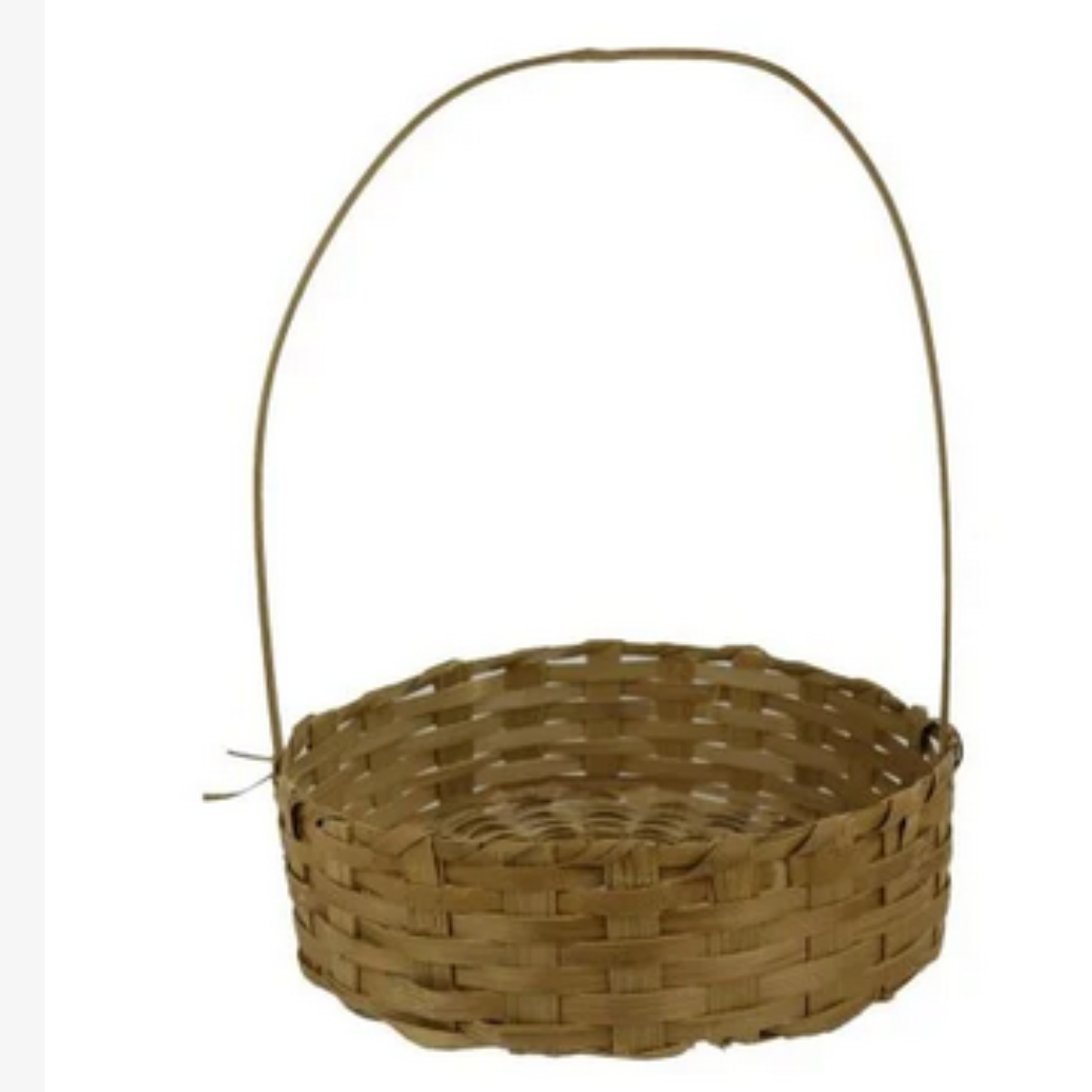 CESTA BAMBU REDONA 25 CM X33