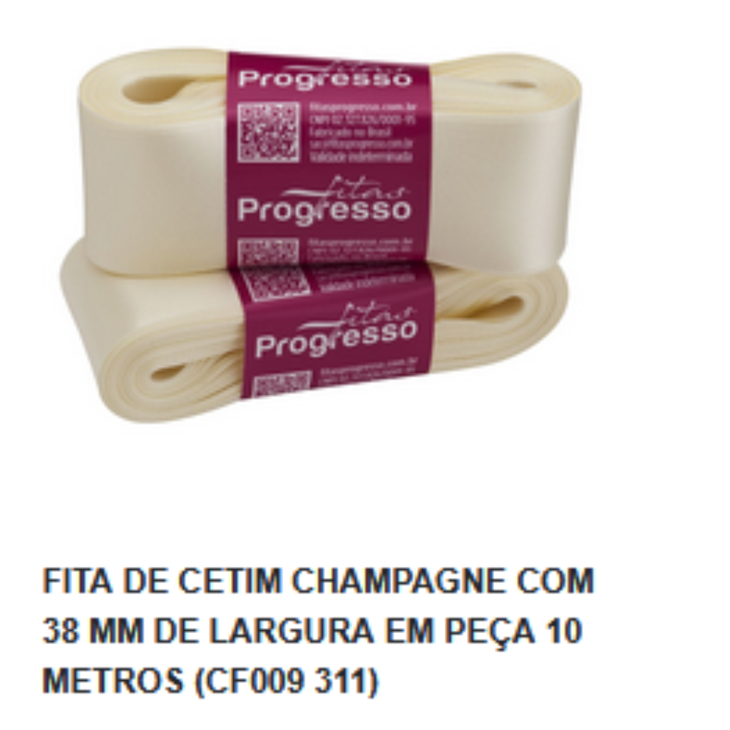 FITA CETIM N09 CHAMPGNE COR311  ( 38MMX10M)
