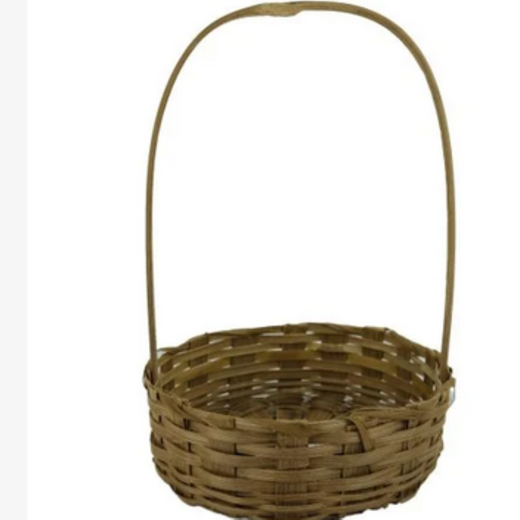 CESTA BAMBU REDONA 20 CM