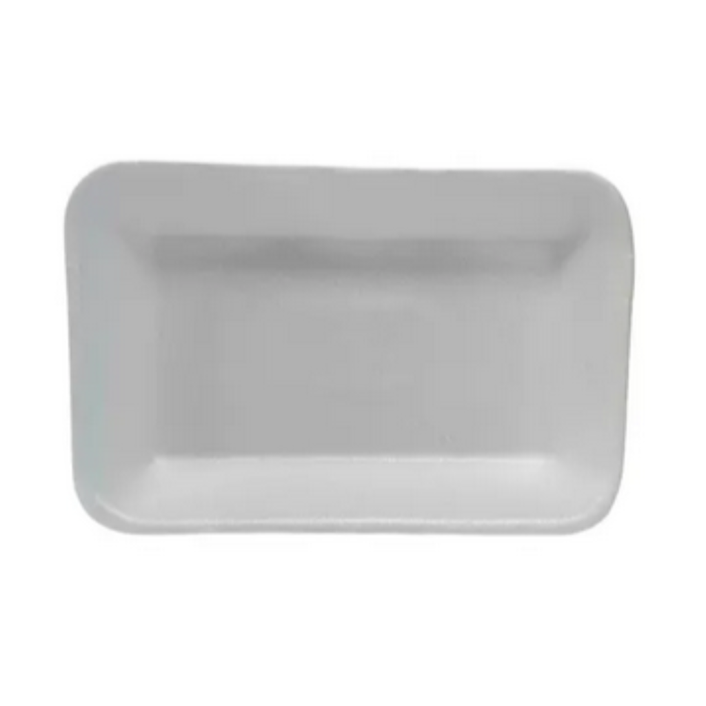 BANDEJA DE ISOPOR B02 FUNDA C/ 10 UNIDADES