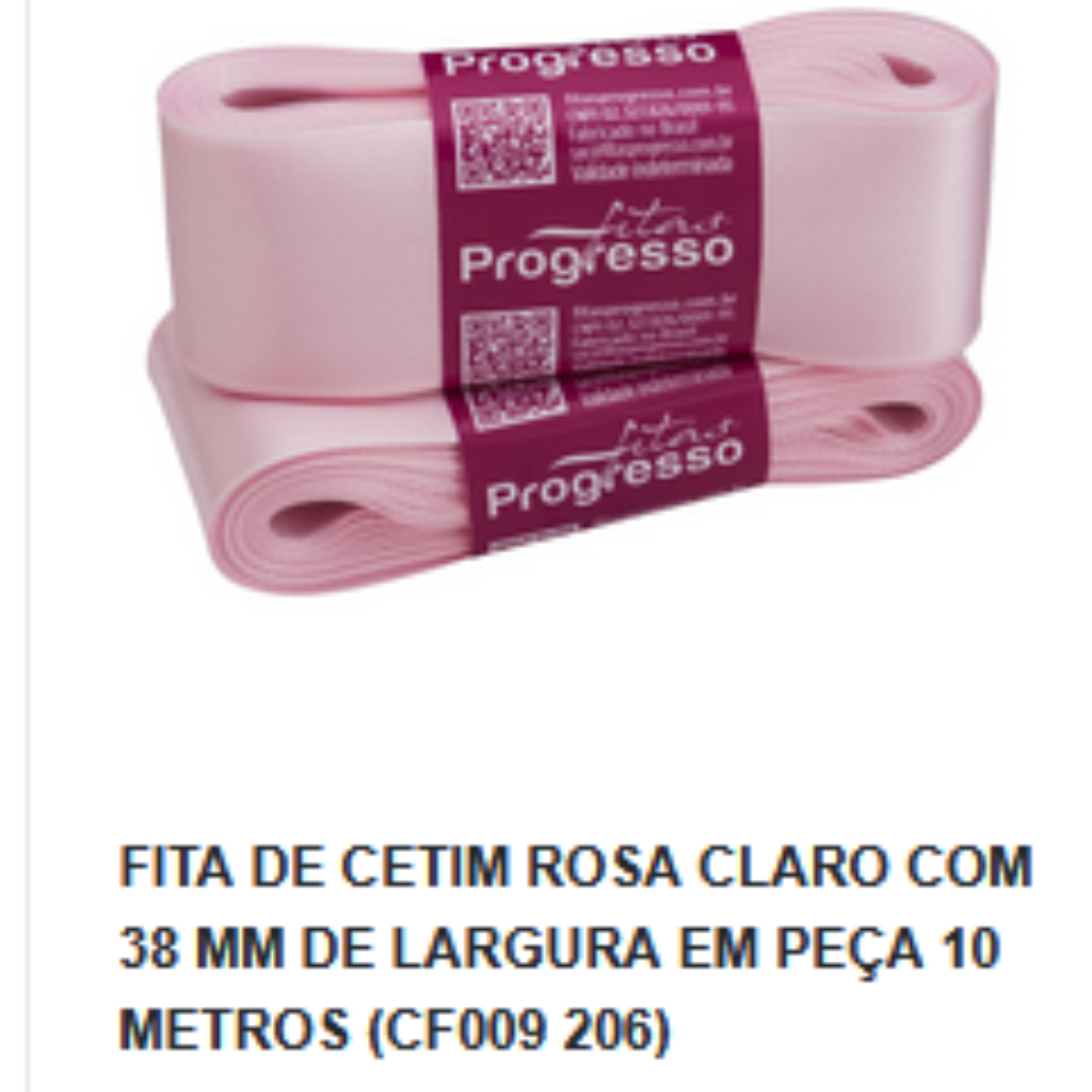 FITA CETIM N09 ROSA COR206  ( 38MMX10M)