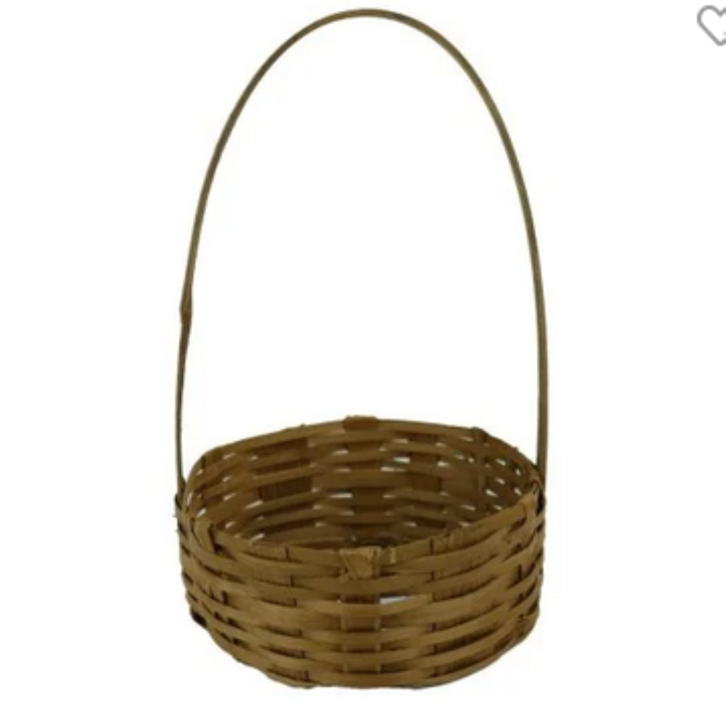CESTA BAMBU REDONA 15 CM