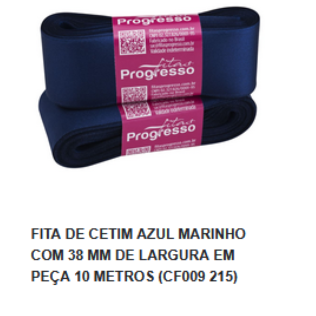 FITA CETIM N09 AZUL MARINHO COR215  ( 38MMX10M)
