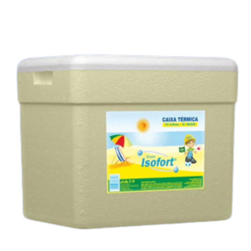 CAIXA TERMICA ISOPOR 13 LITROS
