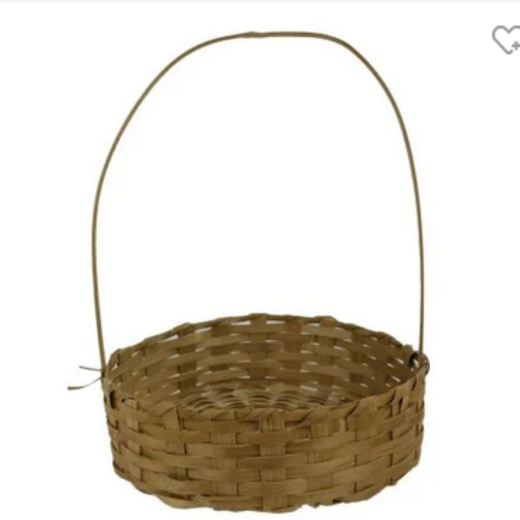 CESTA BAMBU REDONA 35 CM