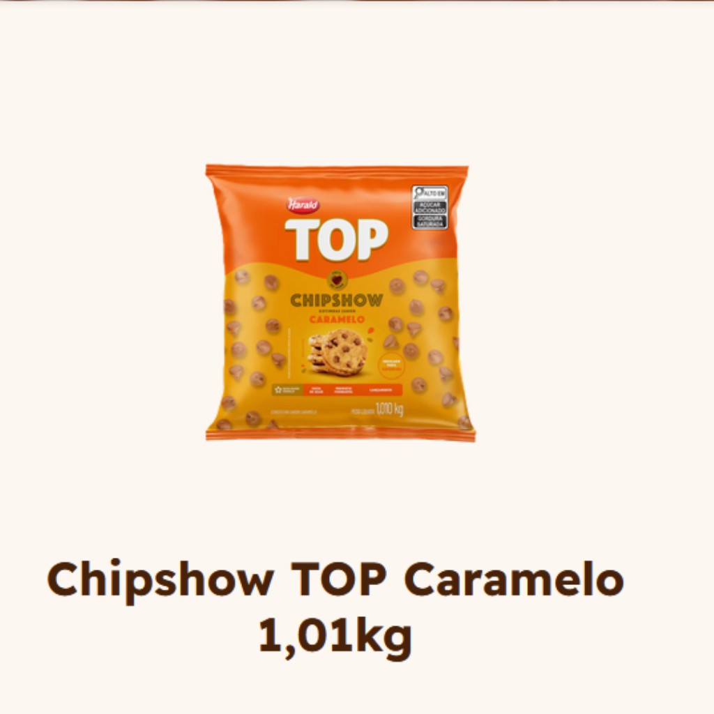 CHIPSHOW TOP HARALD CARAMELO  1 KG
