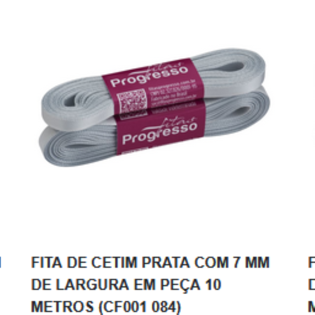 FITA CETIM N01 PRATA COR084 ( 7MMX10M)