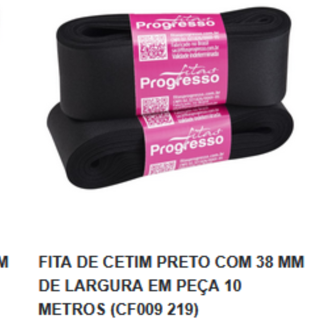 FITA CETIM N09 PRETA COR219  ( 38MMX10M)