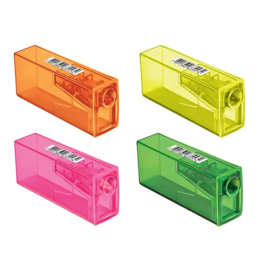 APONTADOR COM DEPOSITO NEON FABER CASTELL