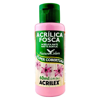 TINTA ACRILICA FOSCA 60ML 537 ROSA ACRILEX