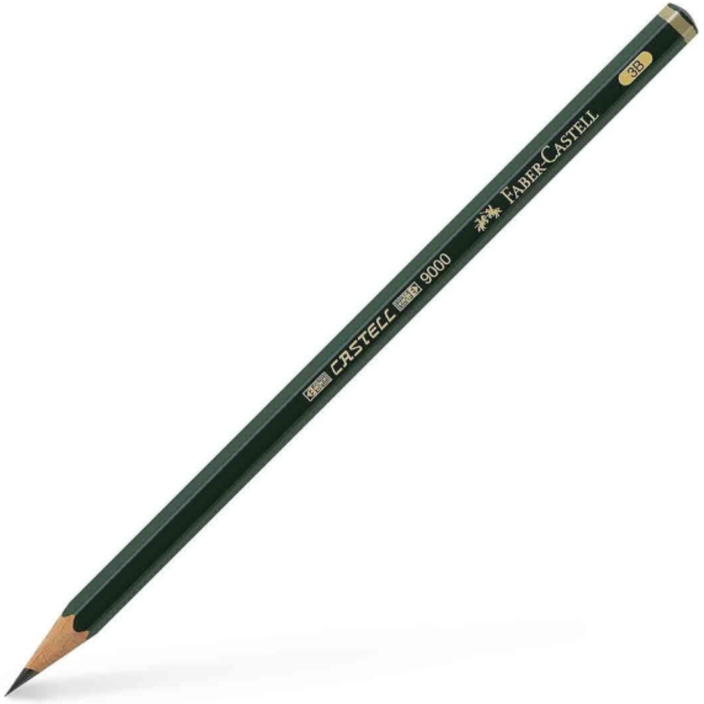 LAPIS GRAFITE REGENT 3B CASTELL 9000 - FABER CASTELL