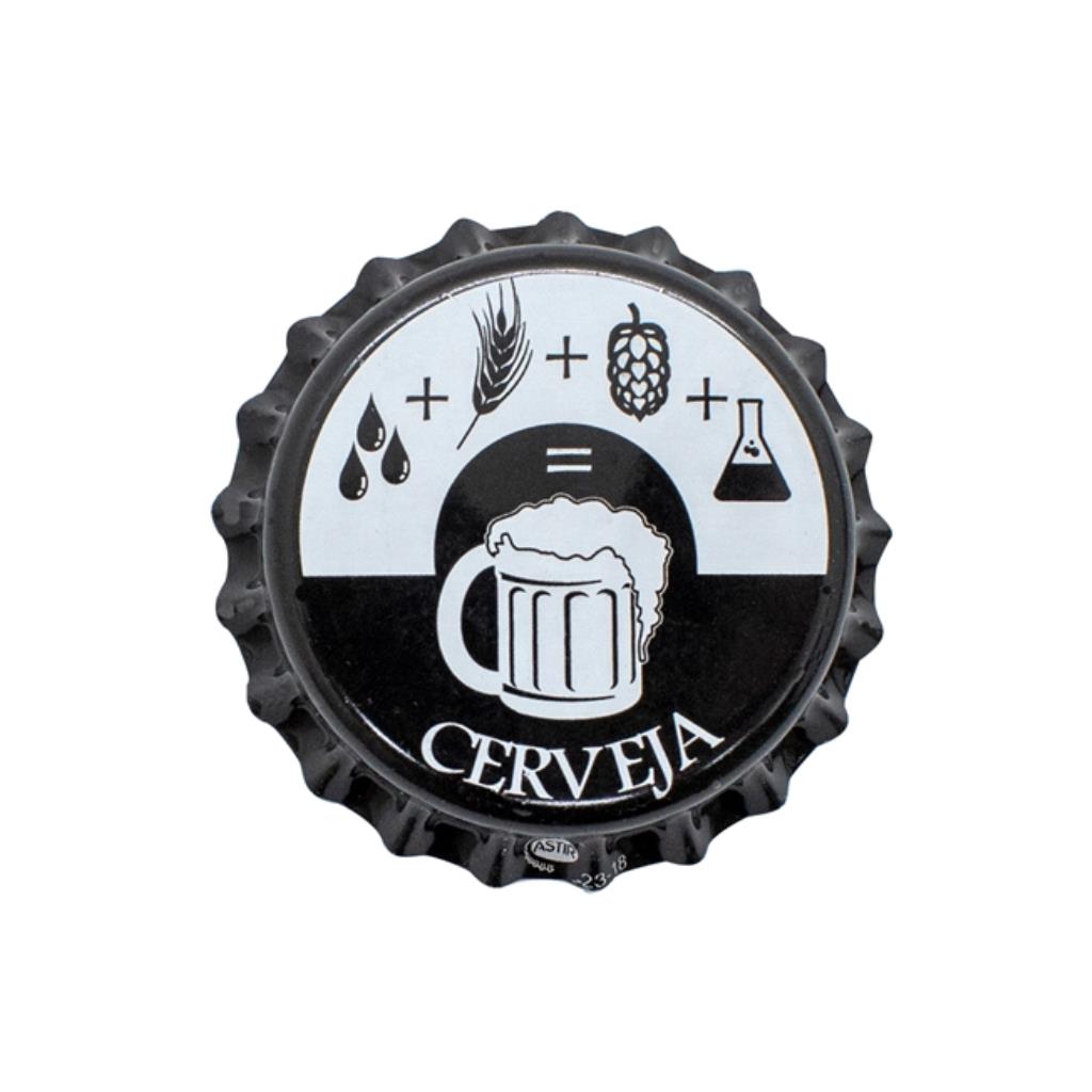TAMPINHA PRY-OFF 26MM FORMULA SAIA PRETA PCT. 50 UN.