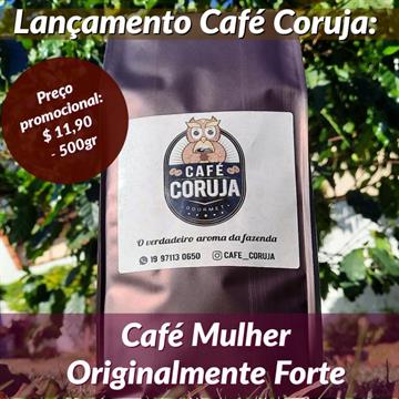 2un CAFÉ CORUJA MULHER 500g