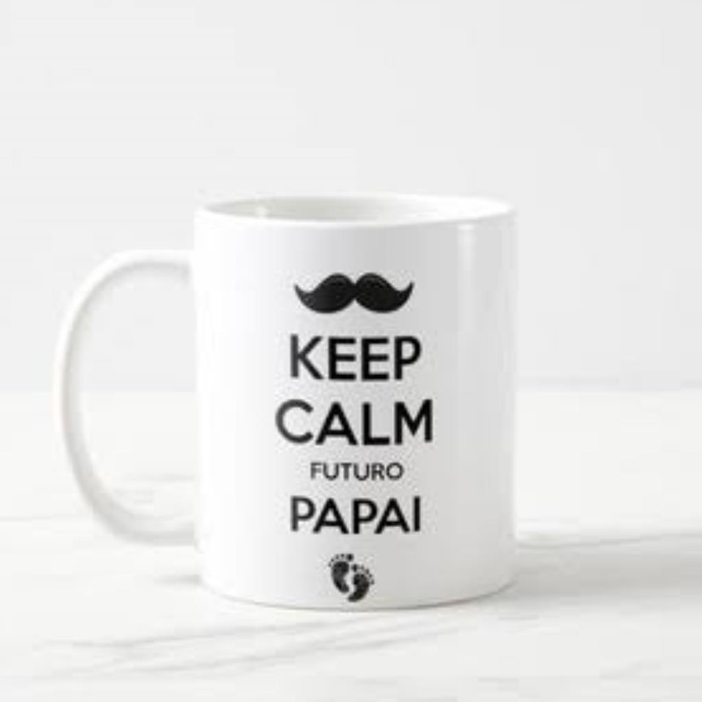 Caneca Keep Calm Futuro Papai