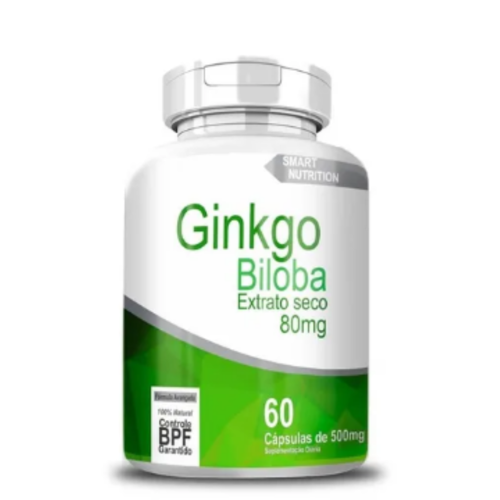 GINKGO BILOBA 500mg 60CAPS ARMAZEM DA LONGEVIDADE