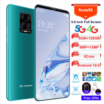 Smartphone Redmi Note 9s Dual Sim 128 Gb 6gb ram; Processador Qualcomm Snapdragon 720G