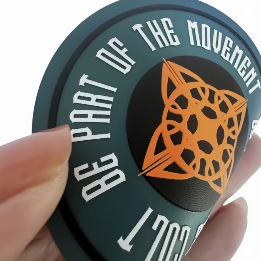 LOGOTIPOS E ETIQUETAS PATCHES 3D TPU