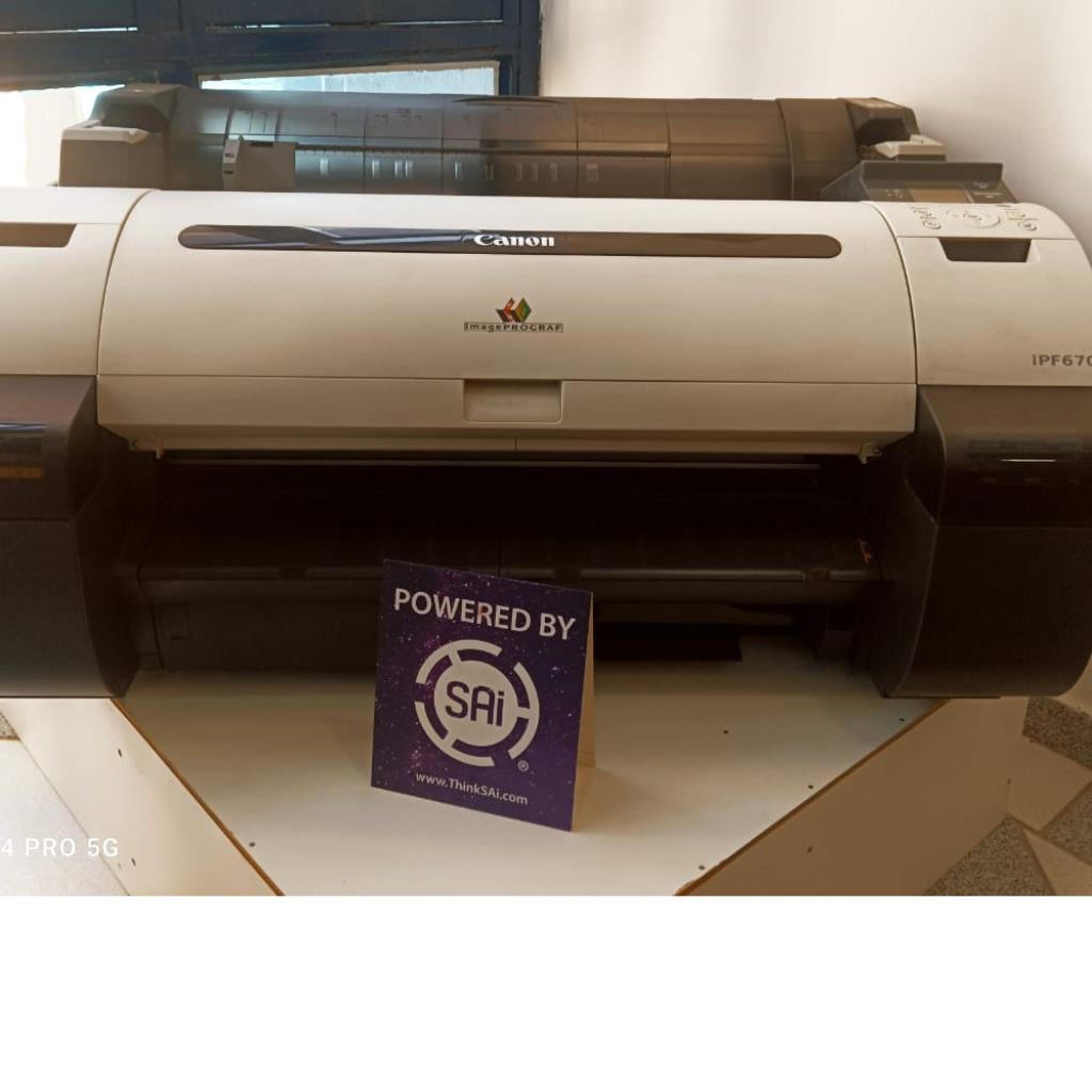 Plotter Canon imagePROGRAF iPF670 – Impressora de Grandes Formatos A0