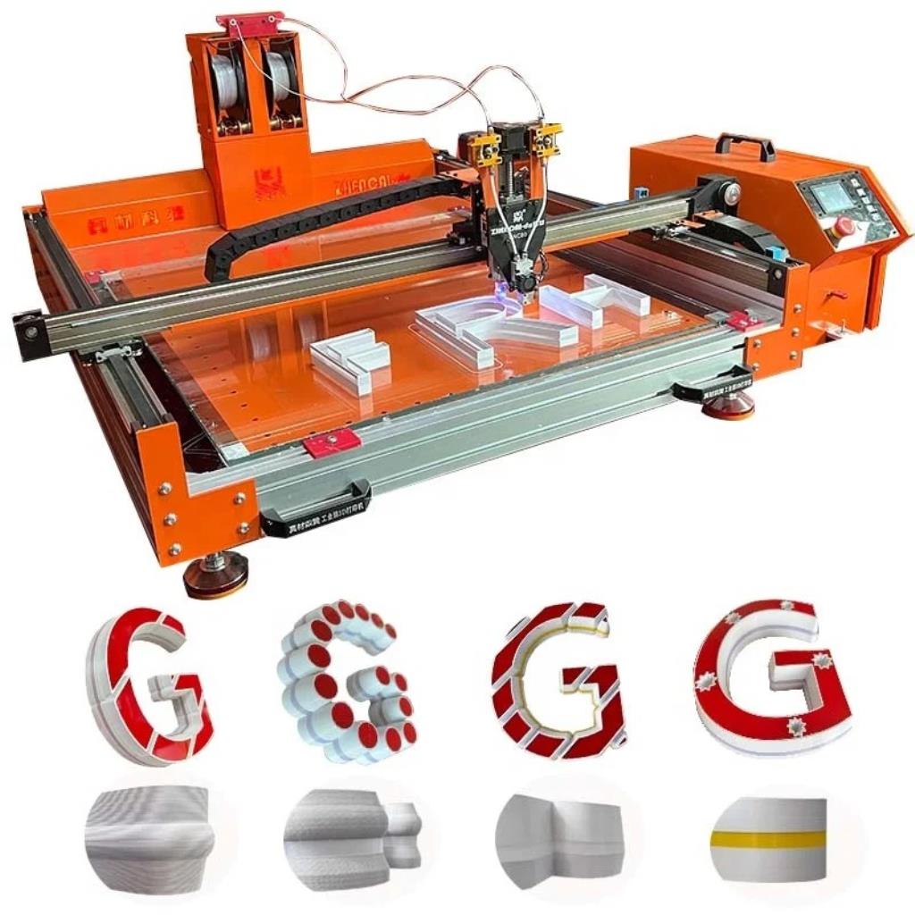 Impressora 3D Industrial CNC100 Pro Zhencai